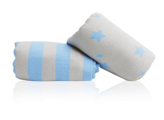 Cuski  Bo ~ Set of 2 Bamboo Muslins XL