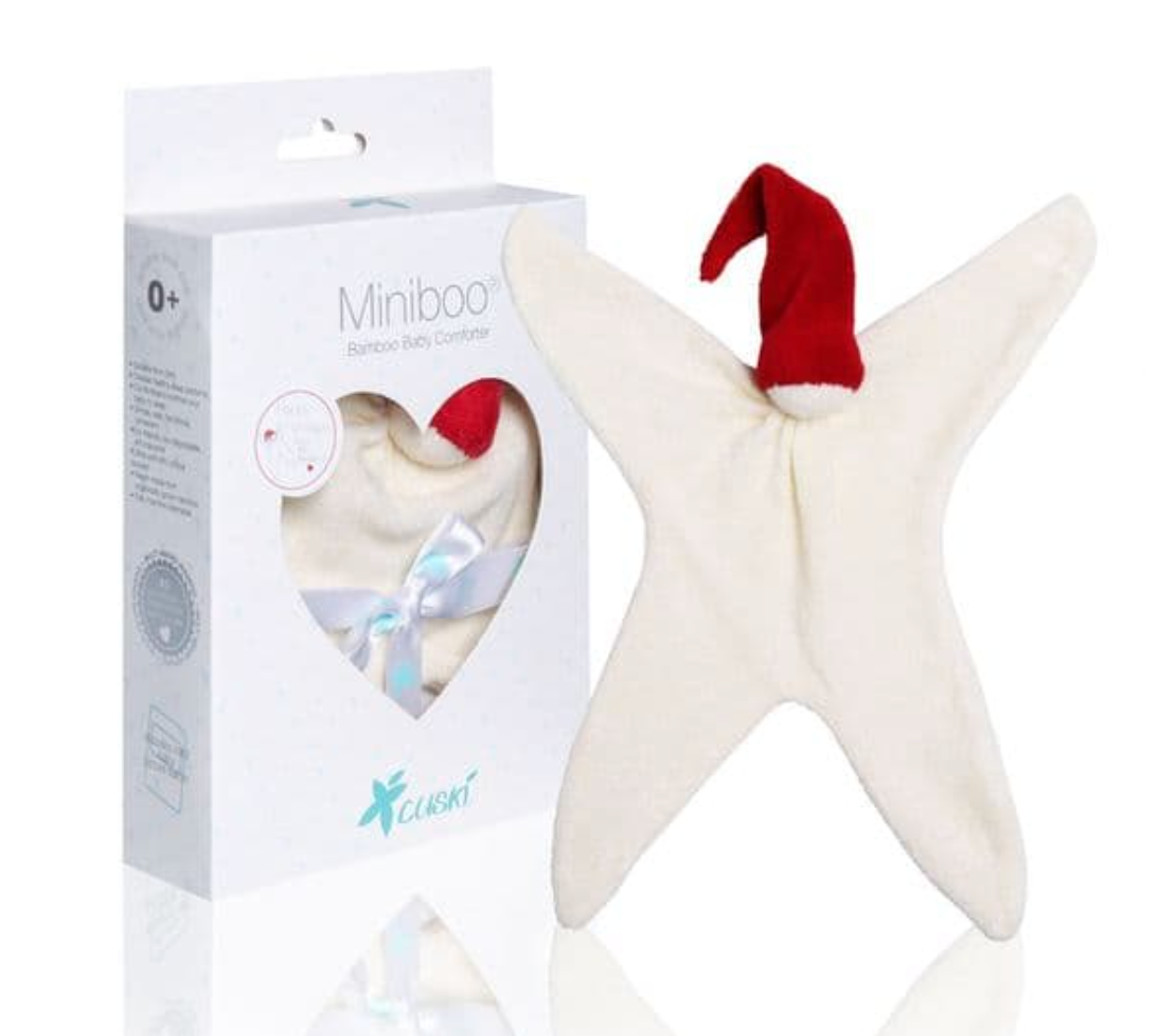 Cuski Premature Baby Bonding Comforter Miniboos 2 pack, Ellie Unisex Multi colour