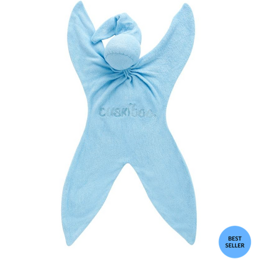 Cuski Baby Comforter Blue-ee-Boo (Bamboo)