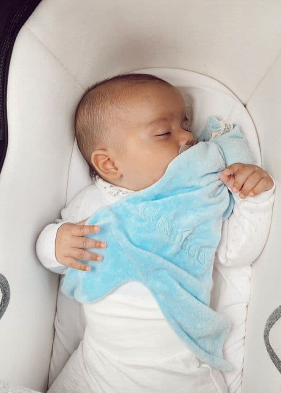 Cuski Baby Comforter Blue-ee-Boo (Bamboo)