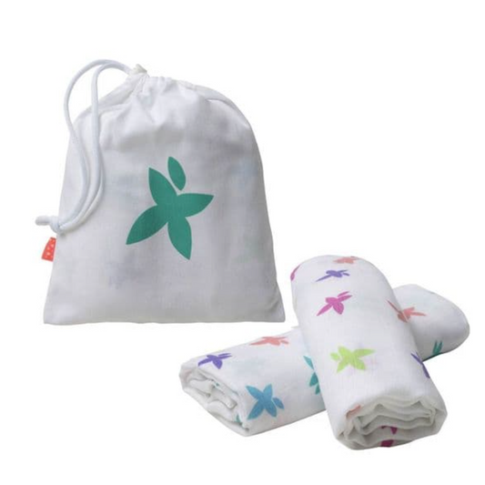 Cuski X 2 Super Soft Bamboo Muslins 90X90 cm For Neonates/ PICU