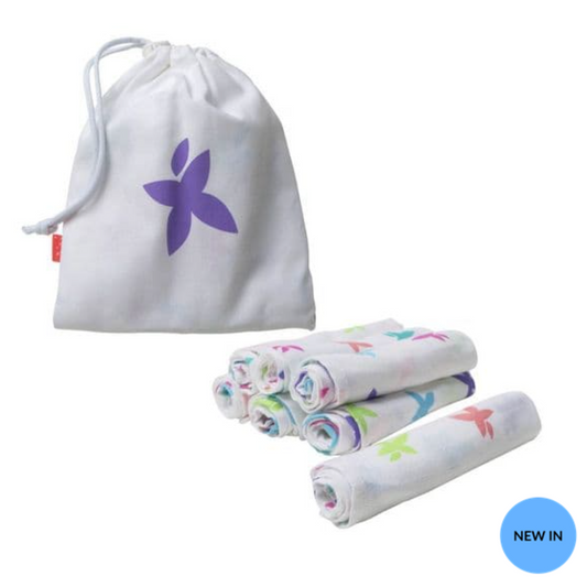 Cuski Mini Bamboo Muslin Wipes