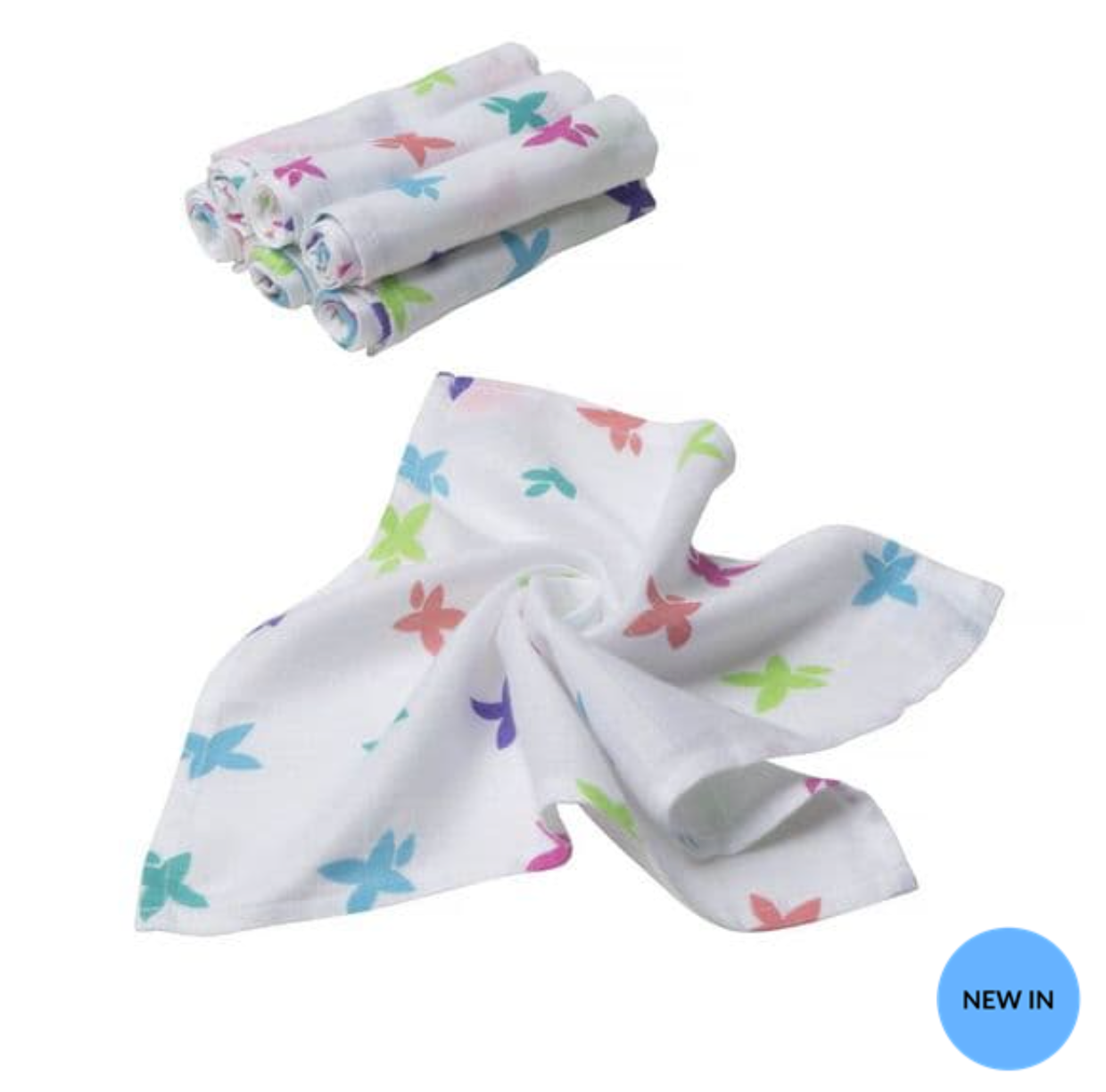 Cuski Mini Bamboo Muslin Wipes