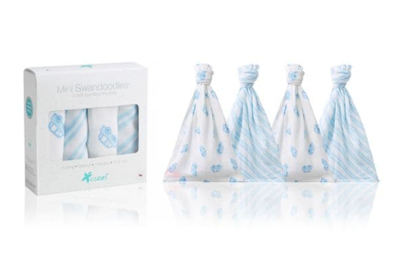 Cuski Mini Bamboo Muslins x 4 ~ London Cabs