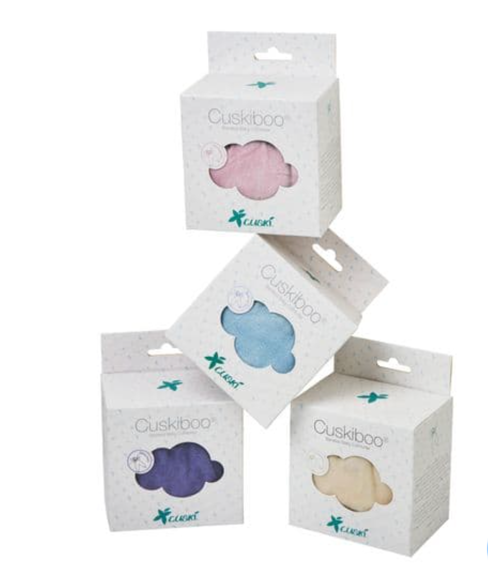 Cuski Baby Comforter Cuskiboo Cream (Bamboo)