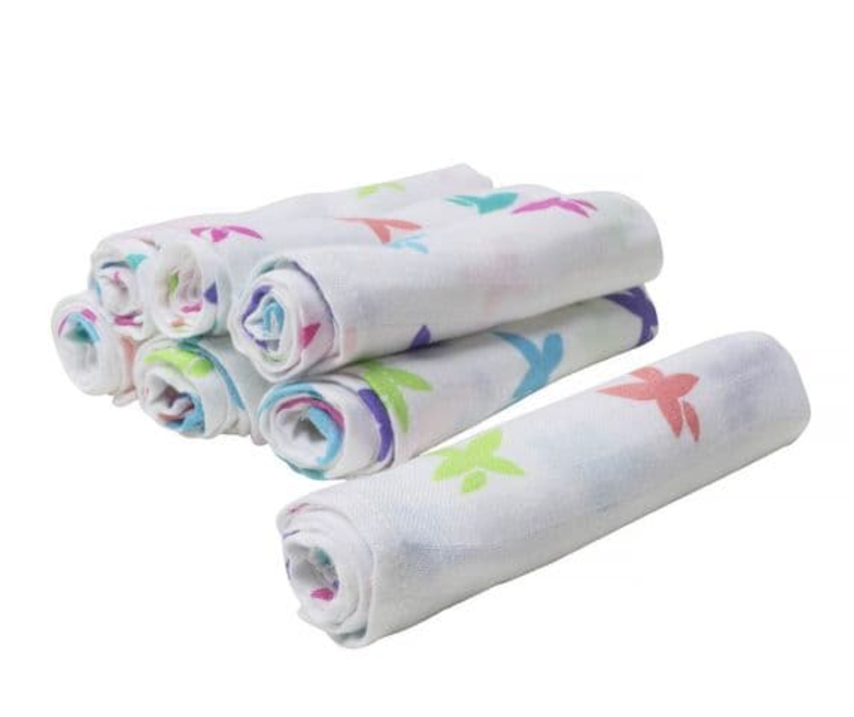 Cuski Mini Bamboo Muslin Wipes