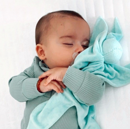 Cuski Baby Comforter Minty Boo (Bamboo)