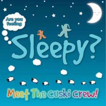 Cuski Baby Comforter Fabby (Cotton-terry) including a free Cuski board book!