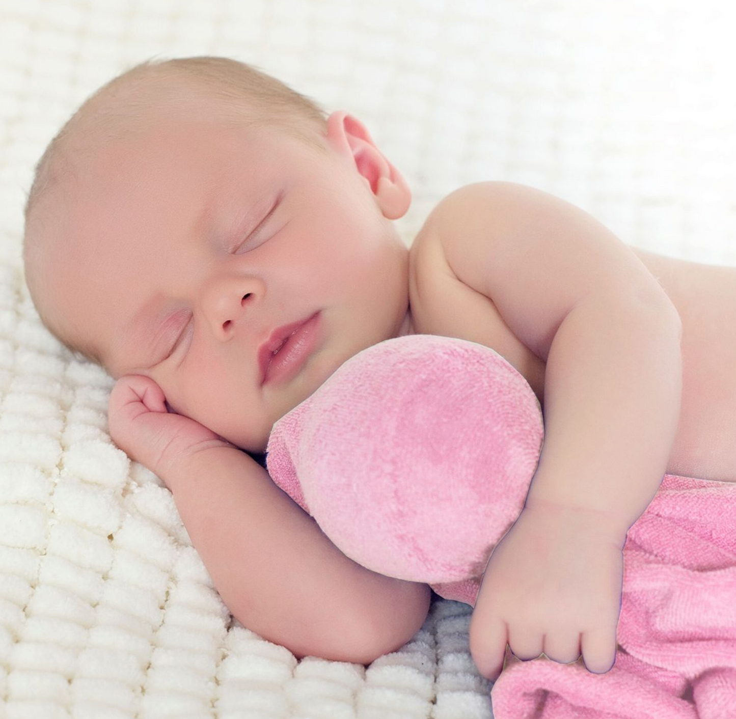 Cuski Baby Comforter Pinkee-Boo (Bamboo) - Main Image